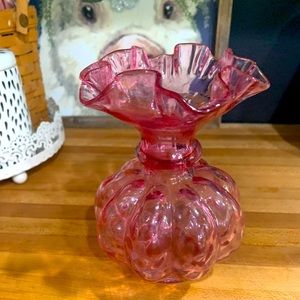 Vintage Pink vase
